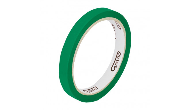 Adhesive tape 12mm x 50m green GRAND