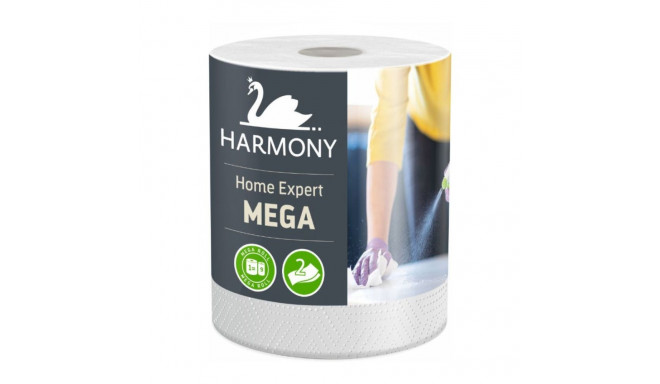 Household paper 2-layer HARMONY Home Expert Mega, white