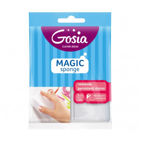 Svamm/plekieemaldaja GOSIA Magic 3tk pakis