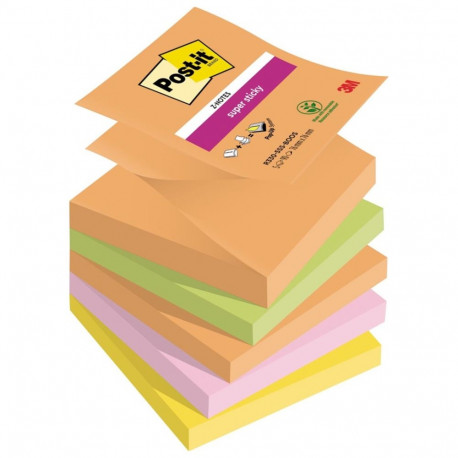 Märkmepaber 76x76mm POST-IT Z-notes R330 SS BOOST 5x90 lehte