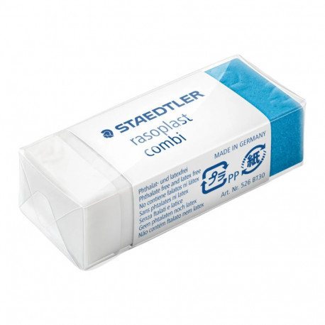 Eraser rasoplast combi 43x19x13mm