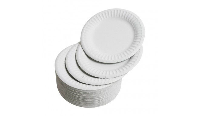 Papptaldrik 15cm valge 100tk pakis