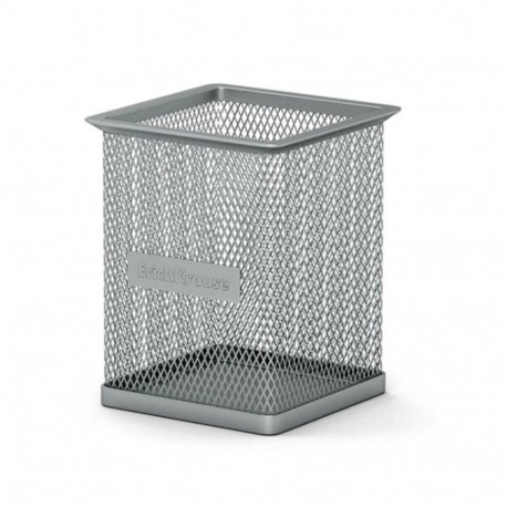 Pen holder ErichKrause® Compass, Classic, silver