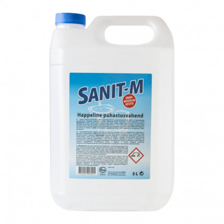 Puhastusvahend ORTO Sanit-M (happeline) 5L