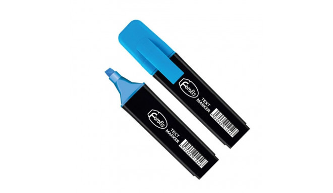 Text marker CENTRUM blue