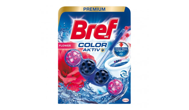 WC värskendaja BREF Active Blue Fresh Flowers Toilet Blocks 50g klambriga