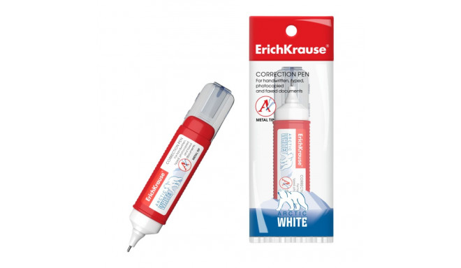 Korrektuurpliiats ERICH KRAUSE Arctic White 12ml
