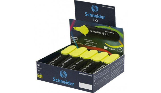 Highlighter, 1-5 mm, SCHNEIDER "Job 150", yellow