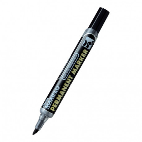 Permanentne marker PENTEL NLF60  2-4,5mm lõigatud ots must