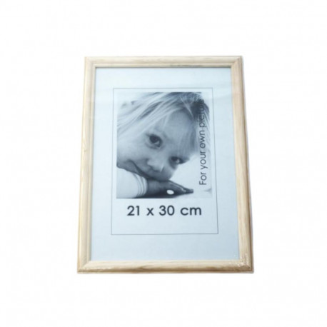 Picture frame 21x30cm Line Natur with natural wood frame