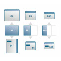 Envelope E65 self-adhesive 25 pcs