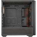 COUGAR | MX600 Black | PC Case | Mid Tower / Mesh Front Panel / 3 x 140mm + 1 x 120mm Fans / Transpa