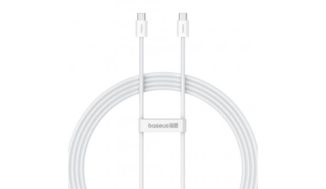 Kabel szybkiego ładowania USB-C do USB-C Baseus Superior 2 100W 2m (biały)