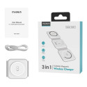 Choetech T588-F 3in1 Magnetic Wireless Charger 15W (white)