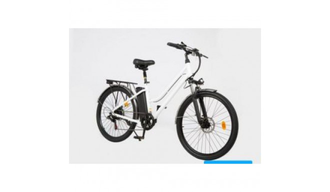 iLike - Electric bike BK1, 36V, 10AH, 26 collas, 350W, 25Km/h, IP54 White