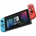 Nintendo Switch, red/blue + Splatoon 2