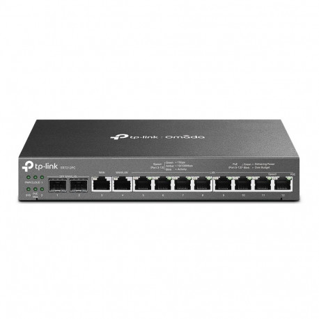 Omada 3-in-1 gigabit VPN ruuter | ER7212PC | 802.1q | 10/100/1000 Mbit/s | Ethernet LAN (RJ-45) pord