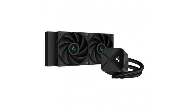 Deepcool | Digitaalne vedelikjahutusega protsessori jahuti | LS520S ZERO DARK | Intel, AMD