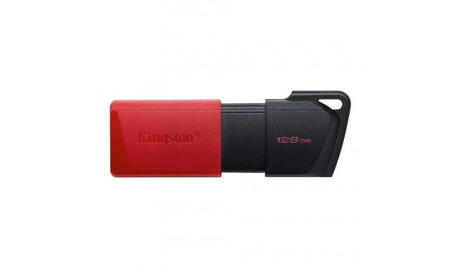 Kingston | USB Flash Drive | DataTraveler Exodia | 128 GB | USB 3.2 Gen 1 | Black/Red