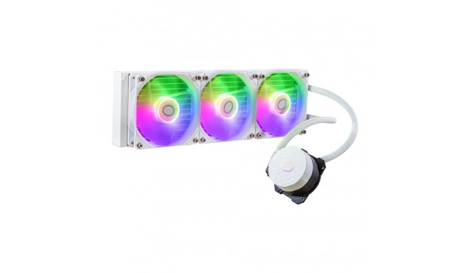 Cooler Master MasterLiquid 360L Core ARGB White Processor Liquid cooling kit 12 cm