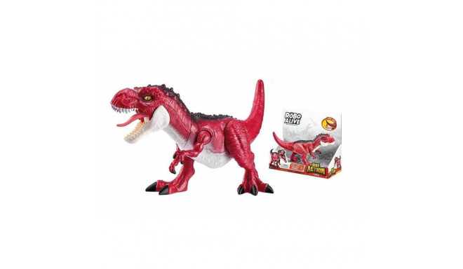 Динозавр Zuru Robo Alive: Dino Action T- Rex Красный Сочлененная фигура
