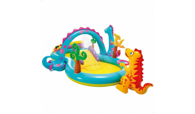 Täispuhutav lastebassein Intex   Dinosaurused Mänguväljak 302 x 112 x 229 cm 280 L