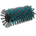GARDENA Universal roller brush, for cordless multi-cleaner AquaBrush, washing brush (grey/turquoise,