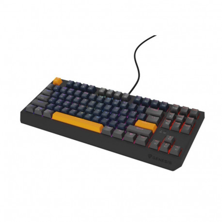 Genesis THOR 230 | Mechanical Gaming Keyboard | Wired | US | Naval Blue Positive | USB Type-A | Oute