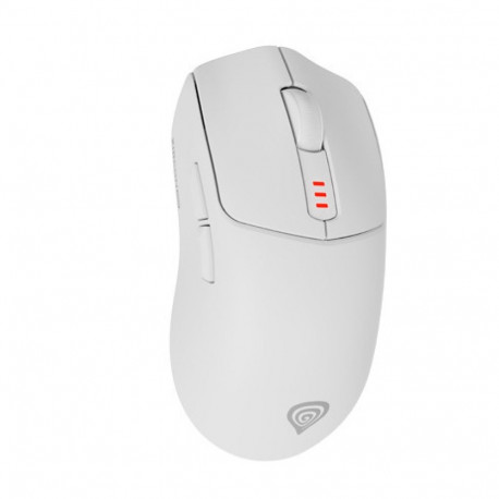 Genesis mänguhiir Zircon 500 G2 juhtmevaba ja juhtmega 2.4GHz, Bluetooth, USB, valge