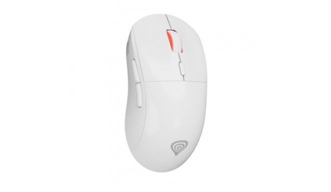 Genesis Zircon XIII Custom juhtmevaba valge mängurihiir 2.4 GHz, USB