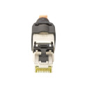 Digitus | CAT 6A Field Termination Plug, STP with dust cap, Bend relief | DN-93631