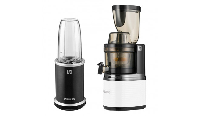 4Swiss BM202 x JJ white slow juicer Smart blender NB102 x JJ