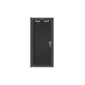 Lanberg WF10-2312-10B rack cabinet 12U Wall mounted rack Black