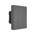 Sonoff Smart 3-Channel Wi-Fi Wall Switch Black (M5-3C-80)