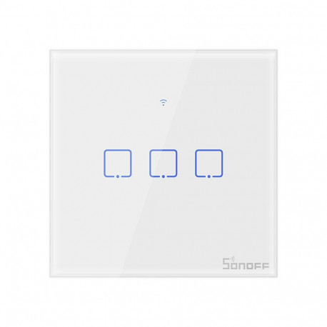 Smart Switch WiFi Sonoff T0 EU TX (3-channels)
