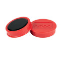 Magnets 38mm Nobo Red 4 pack