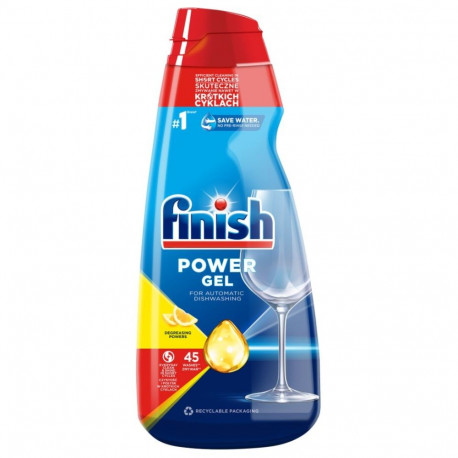 Nõudepesumasina geel FINISH All-in-One Max Lemon 900ml