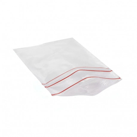 Plastic bag minigrip 120x170mm 100 pcs in a pack