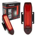 Mactronic Red line Rear bicycle light