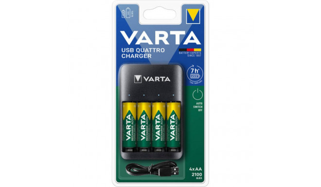 Varta USB Quattro charger 57652 (with 4xAA) Battery charger