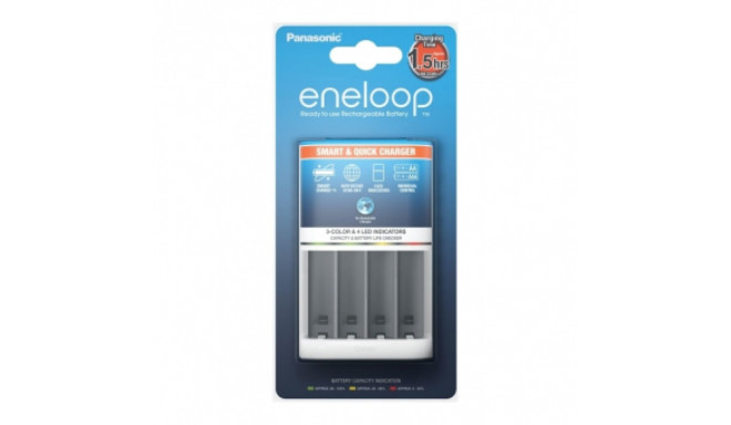 Panasonic Eneloop BQ-CC55 smart & quick Battery charger