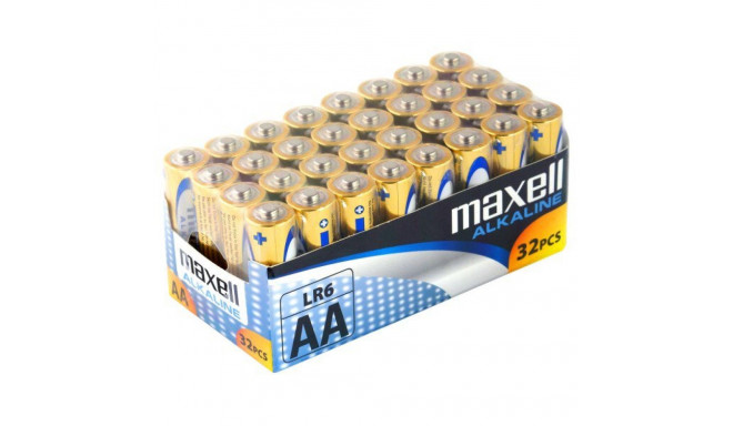 Maxell AA LR6 batteries 32 pcs.
