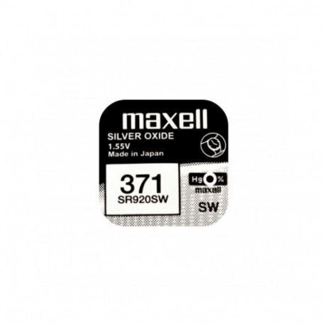 Battery - Maxell 371 SR920SW 10 pc.