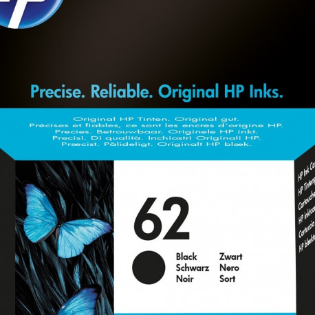 "HP 62 original Ink cartridge C2P04AE UUS black standard capacity 1-pack"