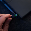 "Green Cell USB 3.0 > USB-C (ST-ST) 1,2m Ladekabel LED Schwarz"