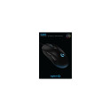 Logitech G403 HERO Wired Gaming Mouse, USB Type-A, 25600 DPI, Black