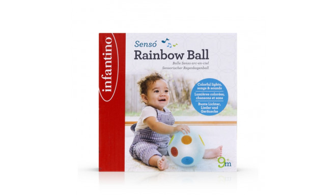 INFANTINO ball Senso Rainbow