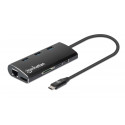 Manhattan Superspeed USB-C Multiport Adapter hubi