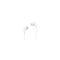 Philips In-Ear Headphones with mic TAE1105WT/00 powerful 8.6mm drivers, White