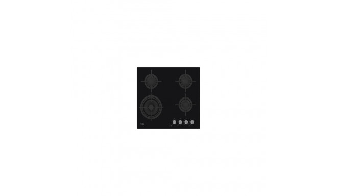 BEKO Hob HILW64222S 60 cm Gas Black